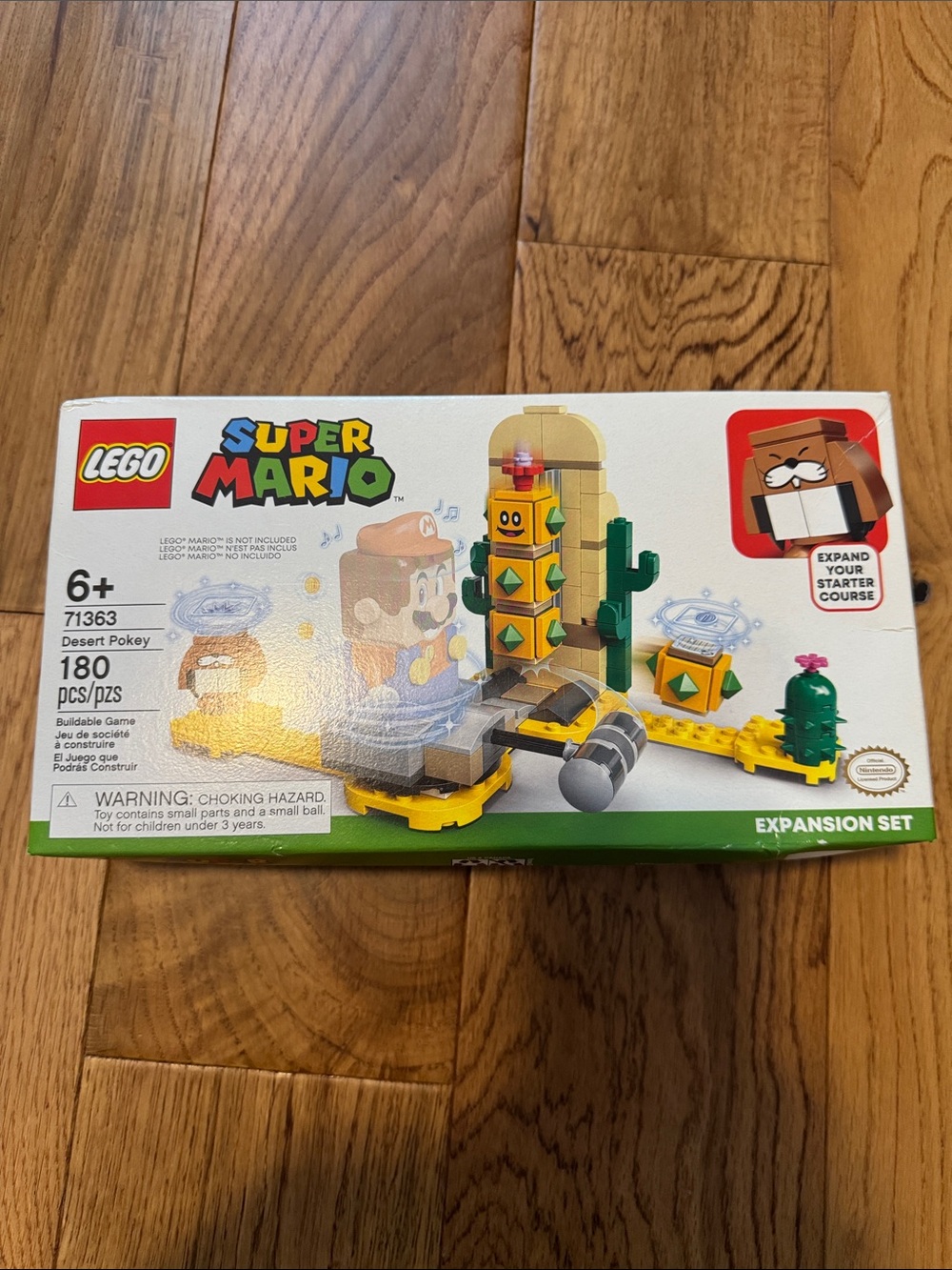Lego Super Mario Desert Pokey Expansion (Lego set 71363)
